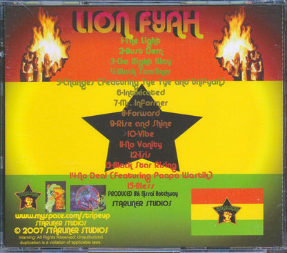 Lion Fyah - Starliner [New CD]