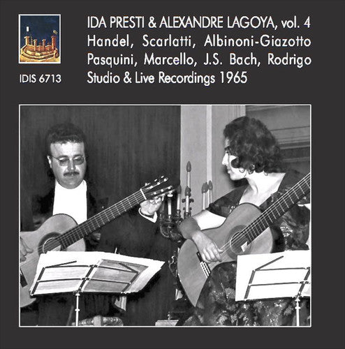 J Bach S / Presti,Ida / Lagoya,Alexandre - Ida Presti & Alexandre Lagoya 4 Music CD