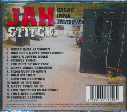 Jah Stitch - Dread Inna Jamdown [New CD]