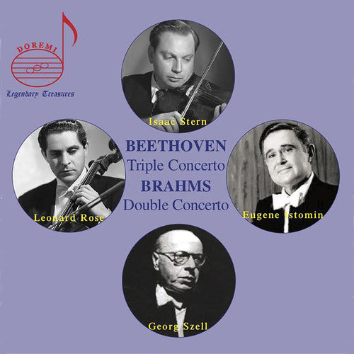 Beethoven / Isaac Stern / Leonard,Rose - Triple Concerto / Brahms: Double Concerto Music CD