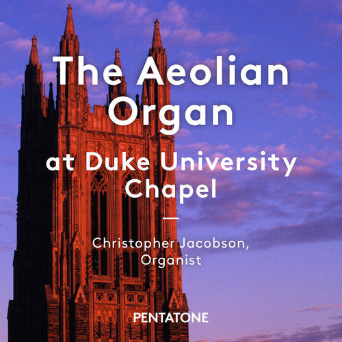 W Bolcom / Jacobson,Christopher - Aeolian Organ At Duke University Chapel [CD]