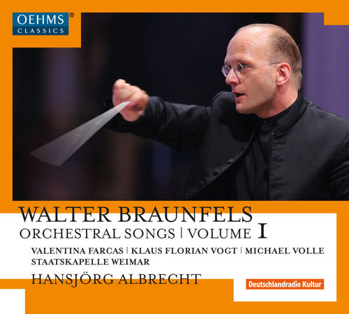 W Braunfels / Farcas,Valentina / Volle,Michale - Braunfels: Orchestral Songs 1 [CD]