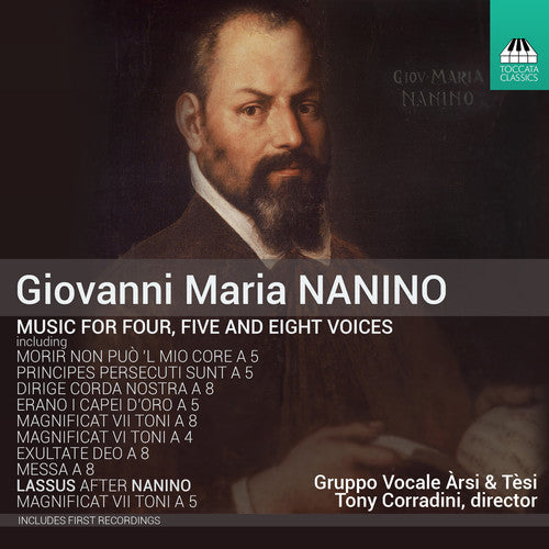 G Nanino / Corradini,Tony - Nanino: Music For Four Five & Eight Voices Music CD