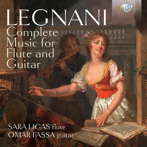 Legnani / Sara Ligas / Fassa,Omar - Legnani: Complete Music for Flute & Guitar [CD]