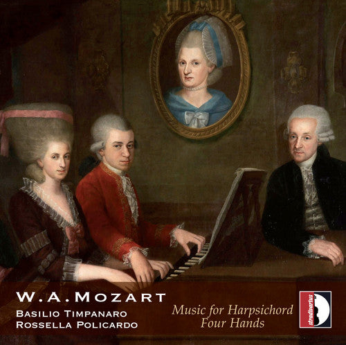 Mozart / Basilio Timpanaro - Mozart: Music for Harpsichord Four Hands Music CD