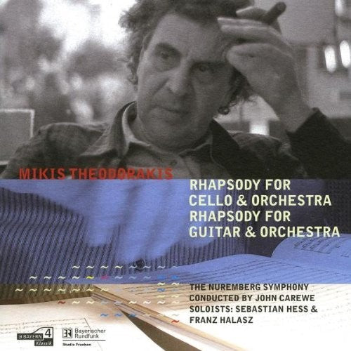 Theodorakis / Halasz / Hess / Carewe - Rhapsodies For Cello & Guitar Music CD