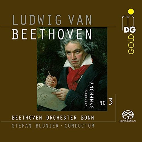 Stefan Blunier / Beethoven Orchestra Bonn - Beethoven: Symphony No. 3 Eroica Overtures [CD]