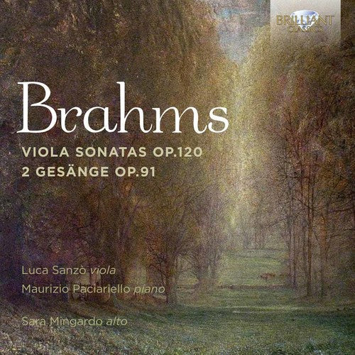 Sara Mingardo - BRAHMS: VIOLA SONATAS OP 120 / 2 GESANGE OP 91 Music CD