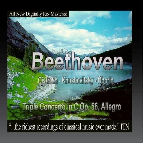 David Oistrakh, Sviatoslav Knushevitsky, Lev Oborin, Moscow Radio Symphony Orchestra, Alexander Orlov - Beethoven - Oistrakh, Knushevitsky, Oborin - Triple Concerto in C Op.56, Allegro Music CD