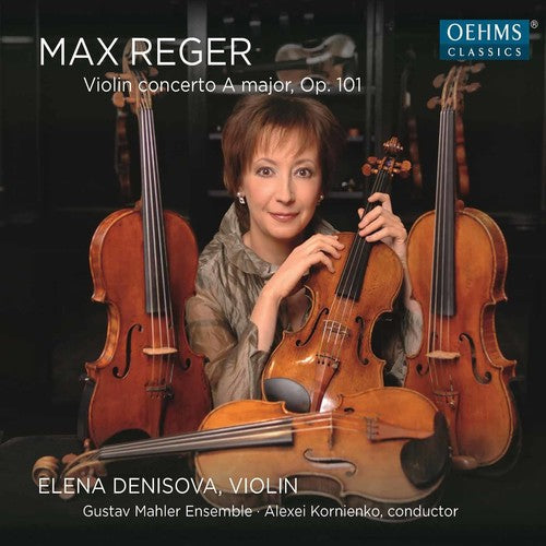 Reger / Denisova / Kornienko / Gustav Mahler - Max Reger: Violin Concerto Op 101 Music CD