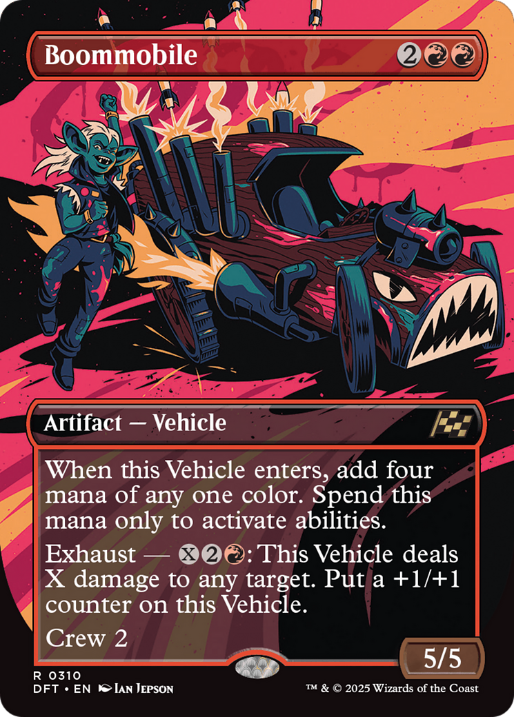 Boommobile (DFT-310) - Aetherdrift (Borderless) Foil