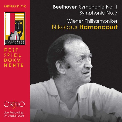 Beethoven / Vienna Philharmonics / Harnoncourt - Ludwig van Beethoven: Symphony No. 1 & No. 7 Music CD