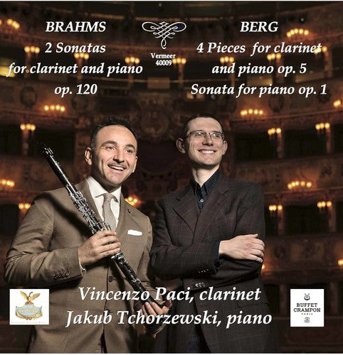 Berg / Brahms / Paci / Tchorzewski - Brahms & Berg: Works for Clarinet and Piano [CD]