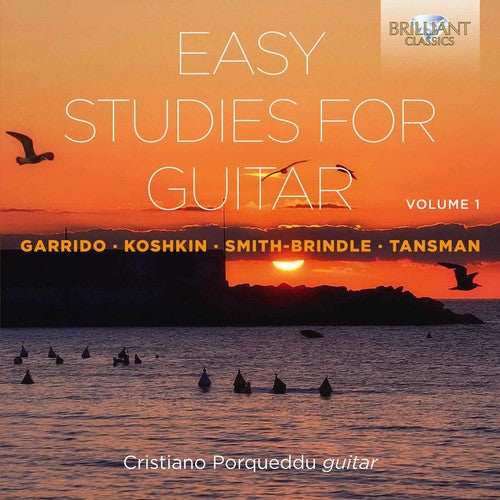 Cristiano Porqueddu - Easy Studies For Guitar Vol. 1 Music CD