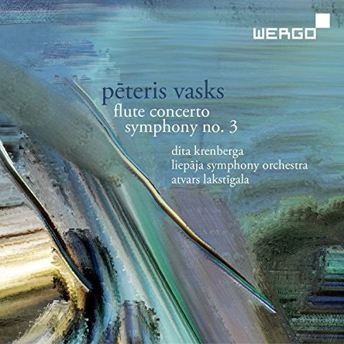Liepaja Symphony Orchestra - Peteris Vasks: Flute Concerto & Symphony No. 3 Music CD