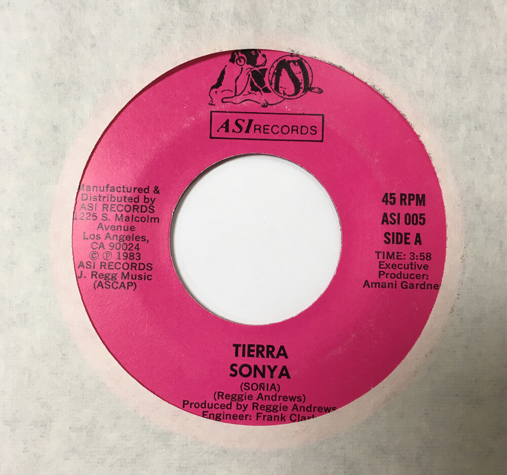 Tierra - Sonya / Body Heat [7" Vinyl]