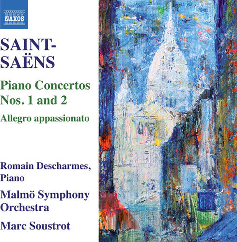 Romain Descharmes - Camille Saint-Saens: Piano Concertos Nos 1 & 2 [CD]