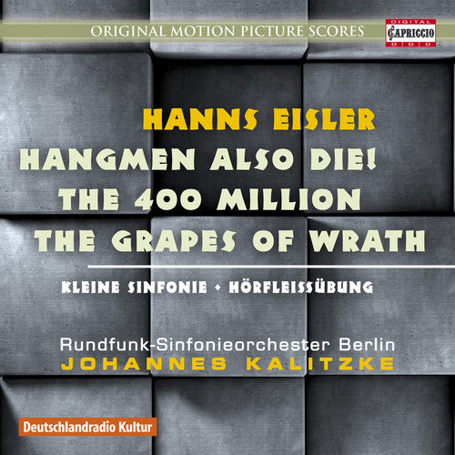 Eisler / Kallitzke - Hanns Eisler: Film Music Music CD