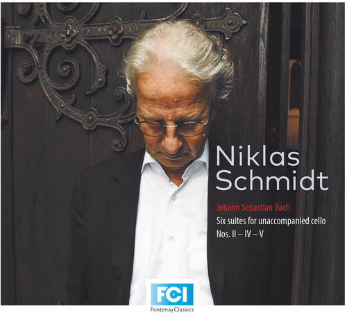 Niklas Schmidt - Six Suites for Unaccompanied Cello Nos 2 4 & 5 Music CD