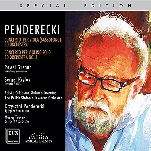 Penderecki / Gusnar / Krylov / Tworek - Krzysztof Penderecki: Concerto Doppio per Violino, Viola e Orchestra [CD]
