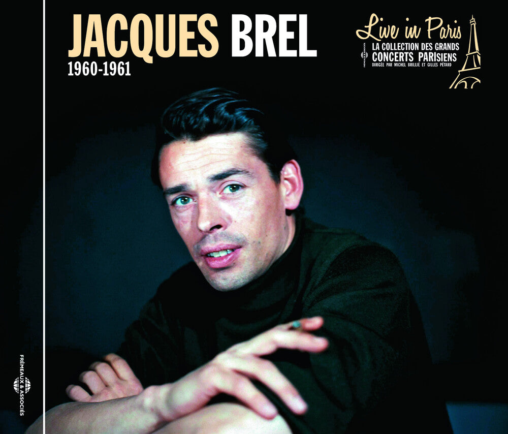Jacques Brel - Live In Paris 1960-61 Music CD