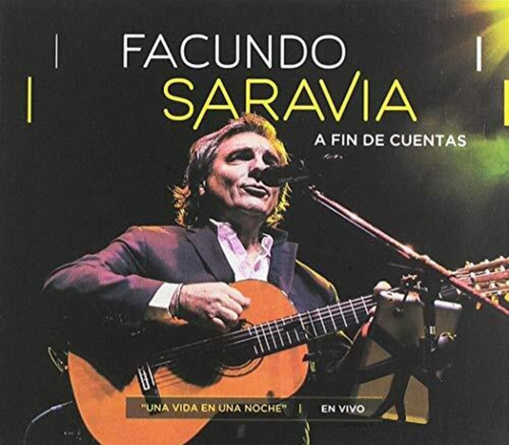 Facundo Saravia - A Fin De Cuentas: En Vivo Music CD