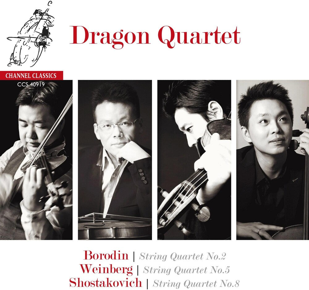 Dragon Quartet - Borodin Shostakovich & Weinberg: String Quartets [CD]