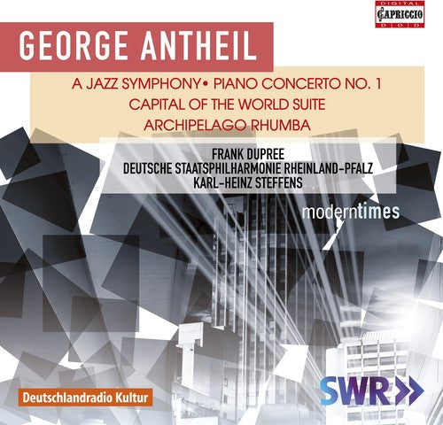 Staatsphilharmonie Rheinland-Pfalz - George Antheil: A Jazz Symphony, Piano Concerto 1 [CD]