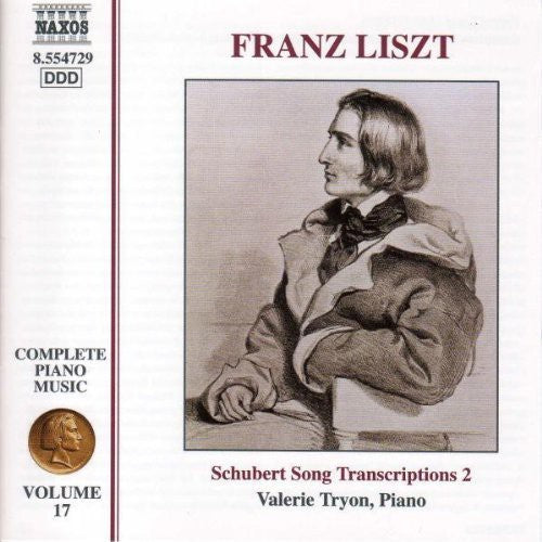 Valerie Tryon - Complete Piano Music 17 / Schubert Song Transcr 2 Music CD