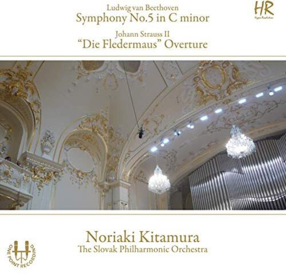 Beethoven / Kitamura - Symphony 5 in C Minor 67 / Die Fledermaus Overture Music CD