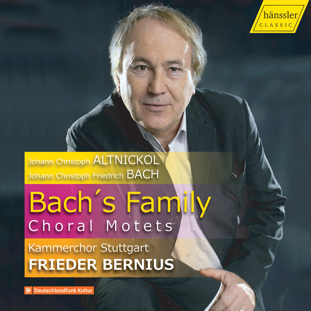 Altnickol / Kammerchor Stuttgart / Bernius - Bach's Family Choral Motets Music CD