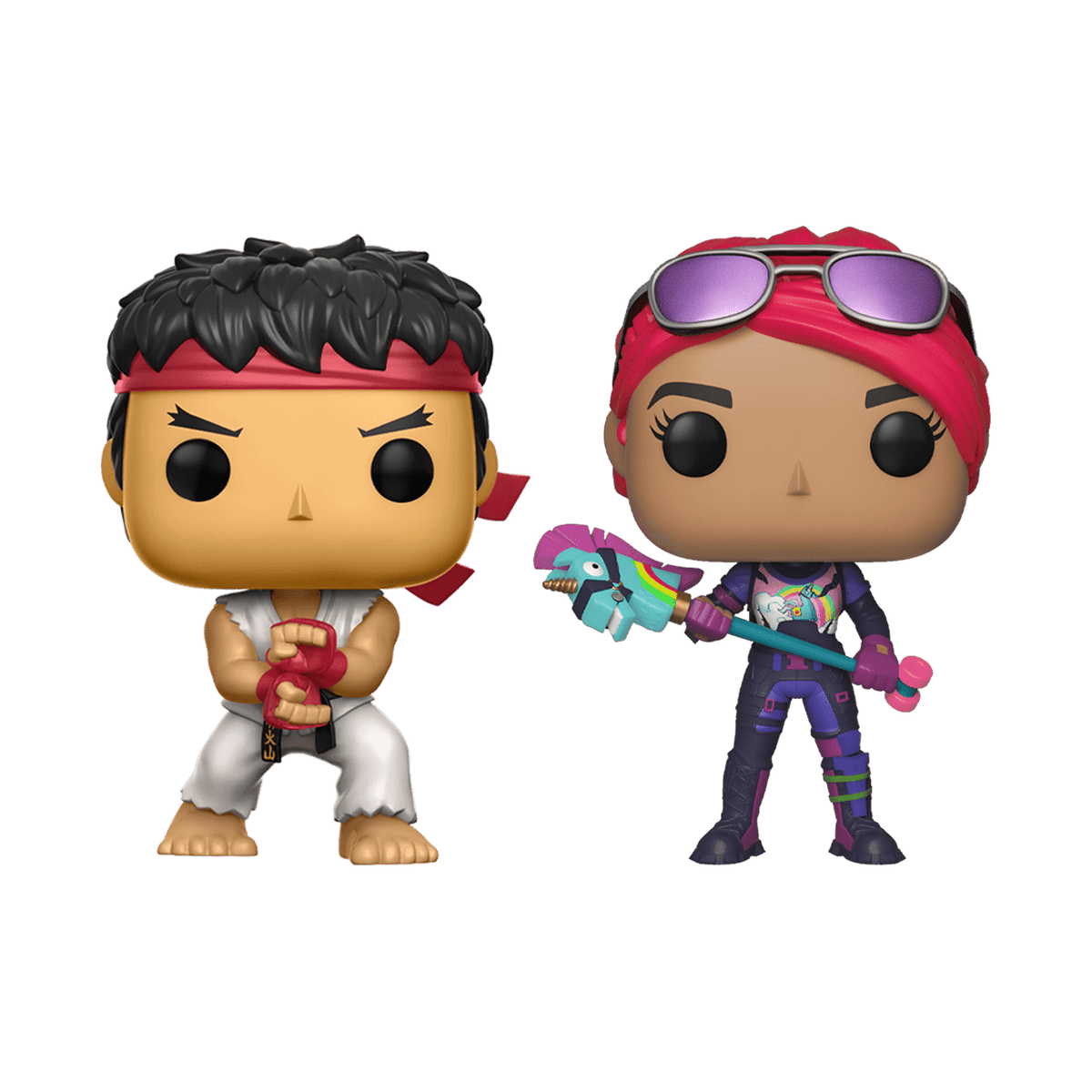 POP! Games: Fortnite 2PK Ryu & Brite Bomber