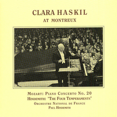 CLARA HASKIL - Clara Haskil at Montreux Music CD