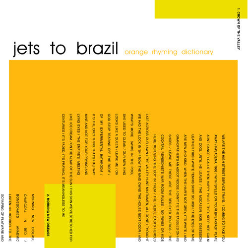 Jets To Brazil - Orange Rhyming Dictionary [2LP] [New Vinyl]