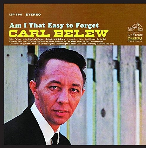 Carl Belew - Am I That Easy to Forget Music CD