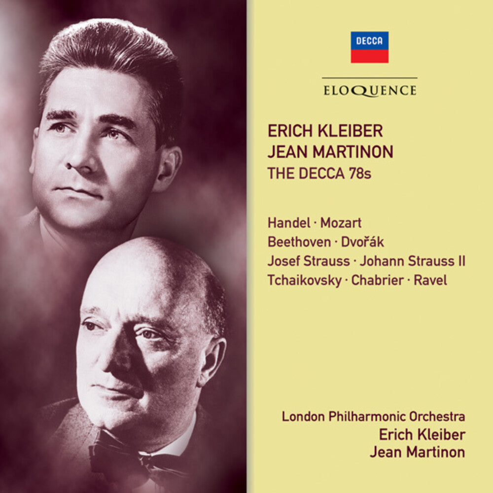 Erich Kleiber / Martinon,Jean - Decca 78s Music CD