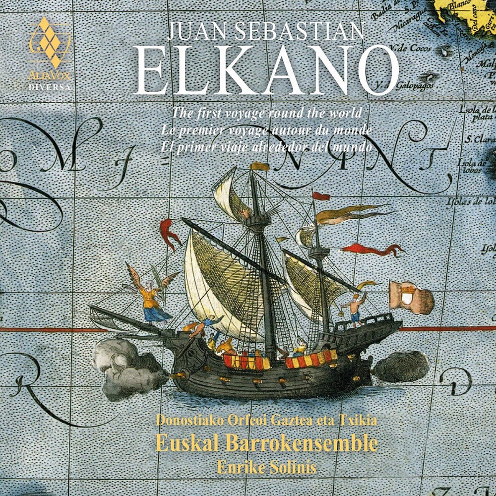 Euskal Barrokenensemble / Solinis,Enrike - Juan Sebastian Elkano - The First Voyage Around The World Music CD