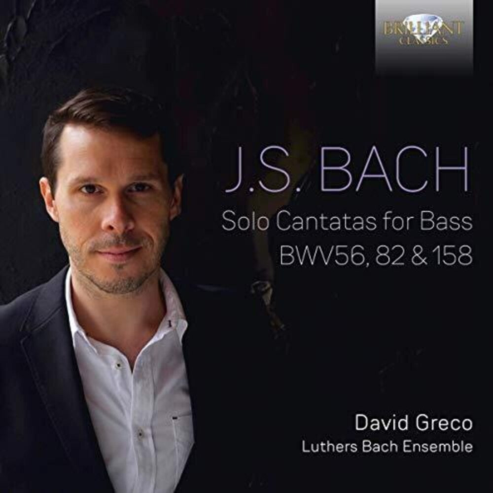 J Bach S / Greco - Solo Cantatas for Bass Music CD