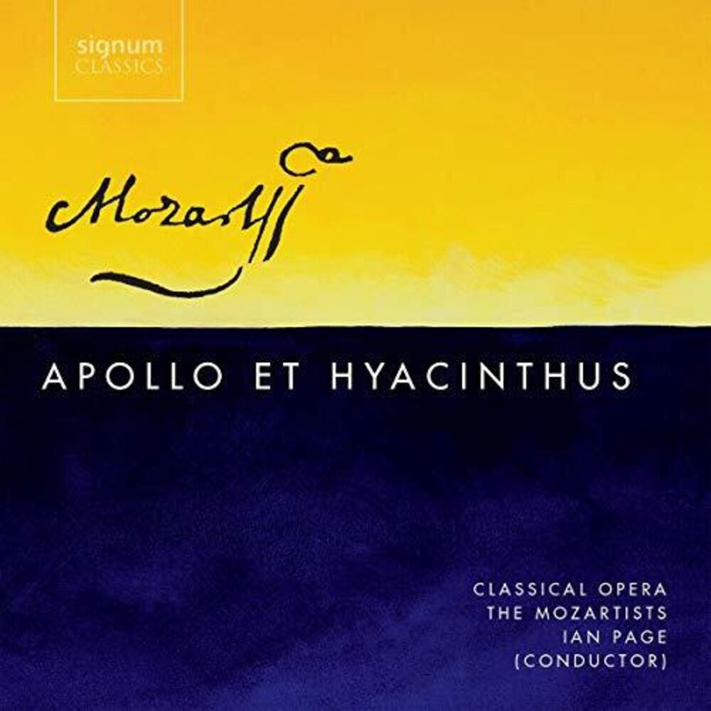 Mozart / Classical Opera / Page - Apollo Et Hyacinthus [CD]
