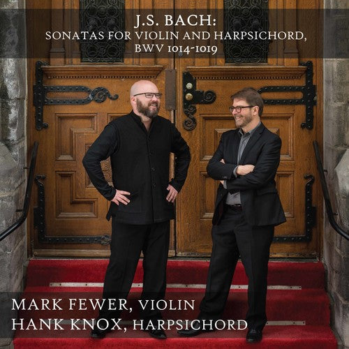 J Bach S / Fewer / Knox - Sonatas for Violin & Harpsichord [2 CD]