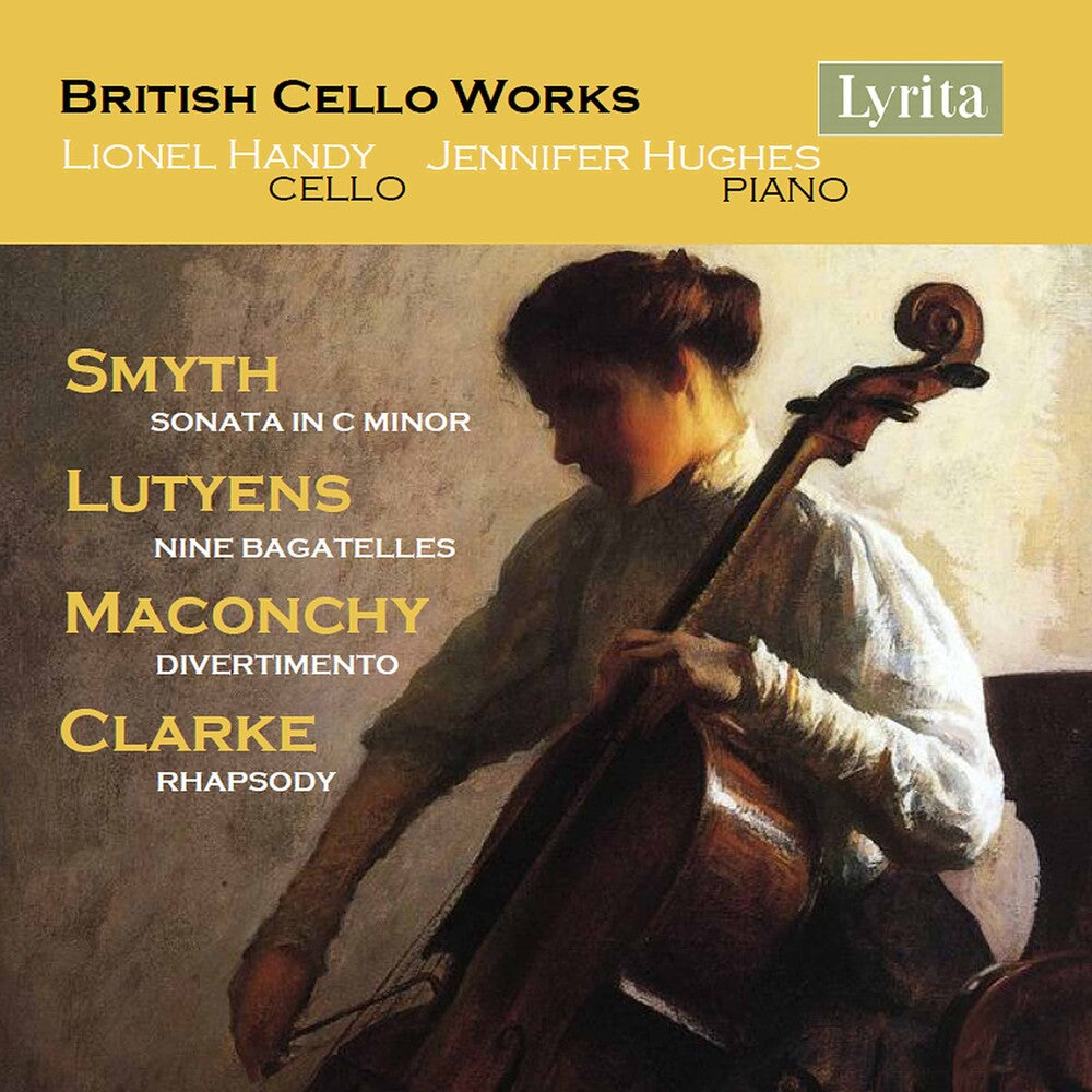 Clarke / Handy / Hughes - British Cello Works Music CD