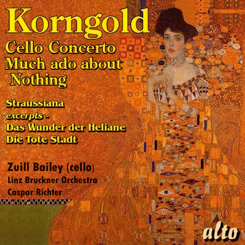 Linz Bruckner Orchestra / Caspar Richter - Korngold: Cello Concerto Much Ado About Nothing Suite Straussiana & Mo [CD]