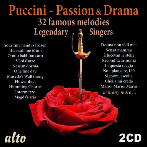 Maria Callas / Tebaldi,Renata / De Los Angeles,Vic - Puccini: Romance & Drama Music CD