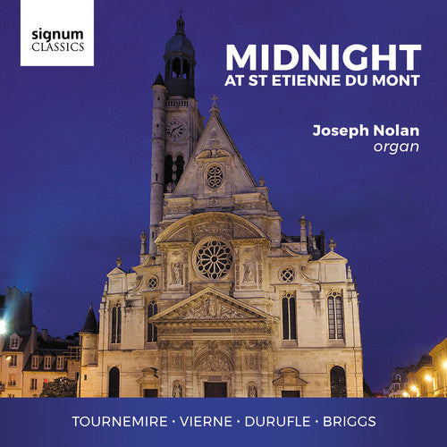 Joseph Nolan - Midnight at St Etienne Du Mont Music CD