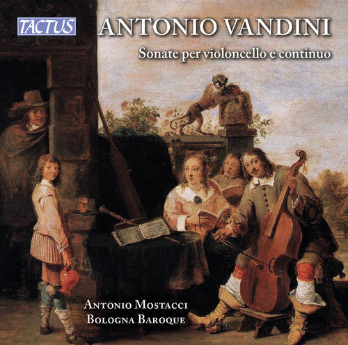 Vandini / Bologna Baroque Ensemble / Mostacci - Cello Sonata 1-6 [CD]