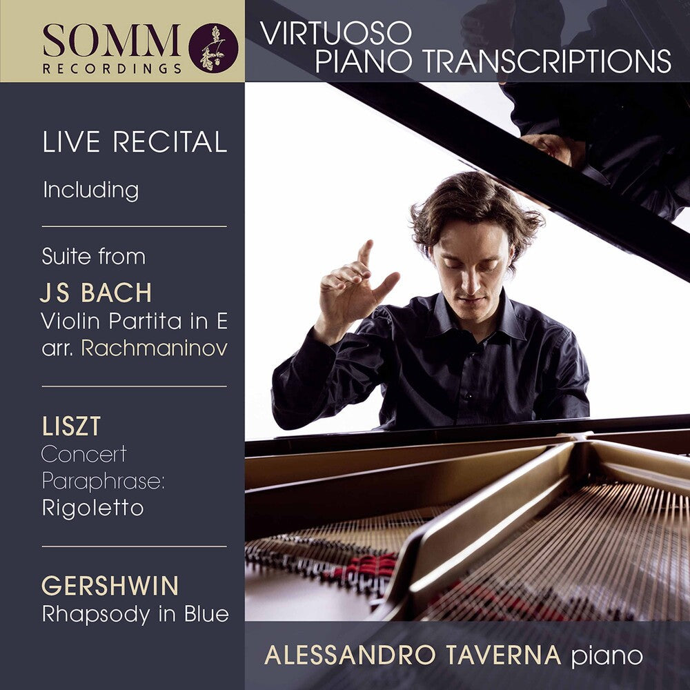 Liszt / Taverna - Virtuoso Piano Transcriptions Music CD