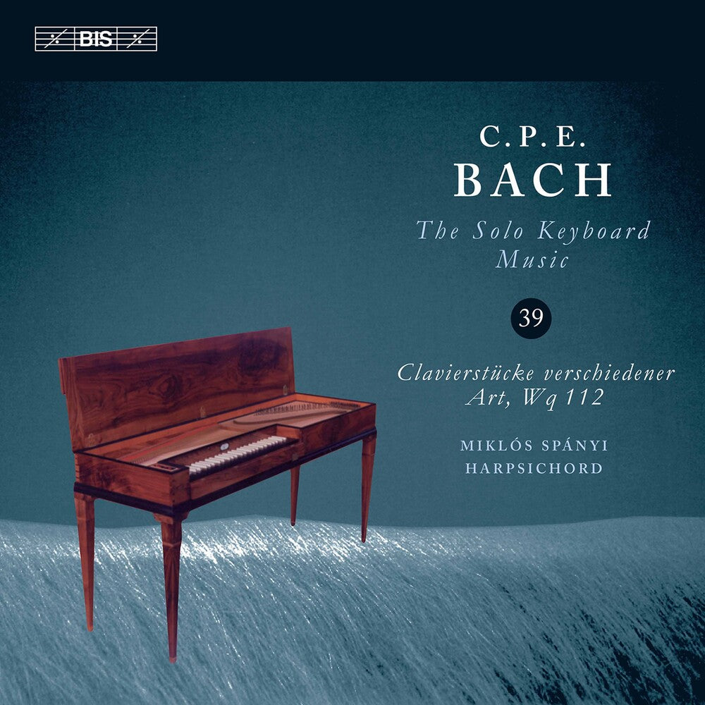C Bach PE / Spanyi - Solo Keyboard Music 39 Music CD