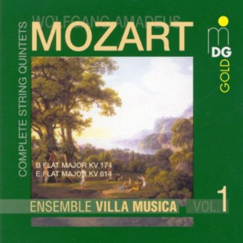 Wolfgang Amadeus Mozart - Complete String Quintets K 174 & K 614 Music CD