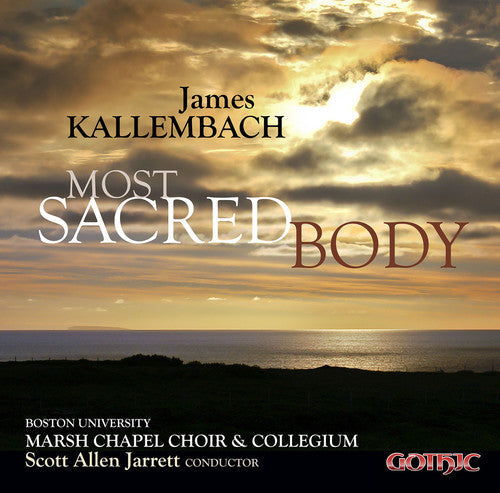James Kallembach - Most Sacred Body Music CD