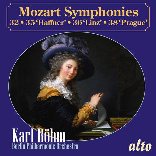 Karl Bohm / Berlin Philharmonic Orchestra - Mozart: Symphonies 32, 35 Haffner, 36 Linz and 38 Prague Music CD